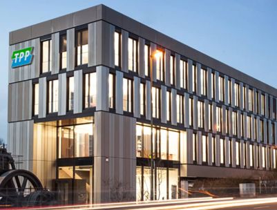 Der Neubau des Stadtwerke Bürogebäudes