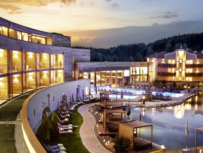 Neubau vom Hotelkomplex des Wellnesshotels Reischlhof