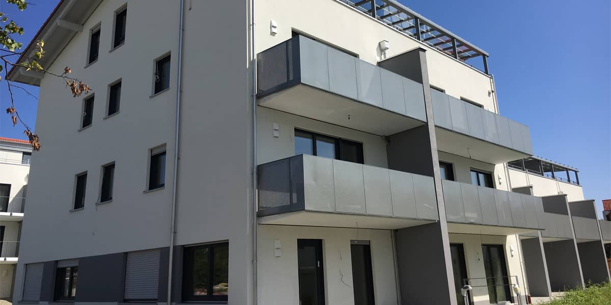 Außenansicht Wohnanlage