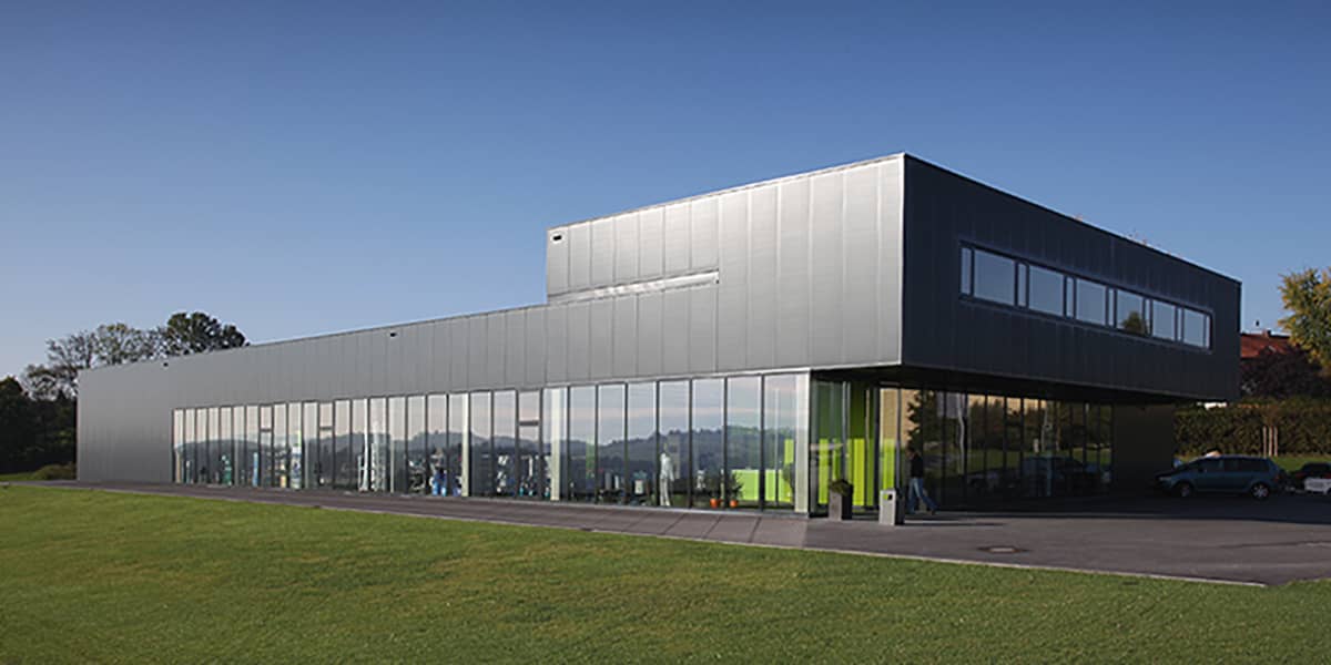 Außenansicht des Neubaus