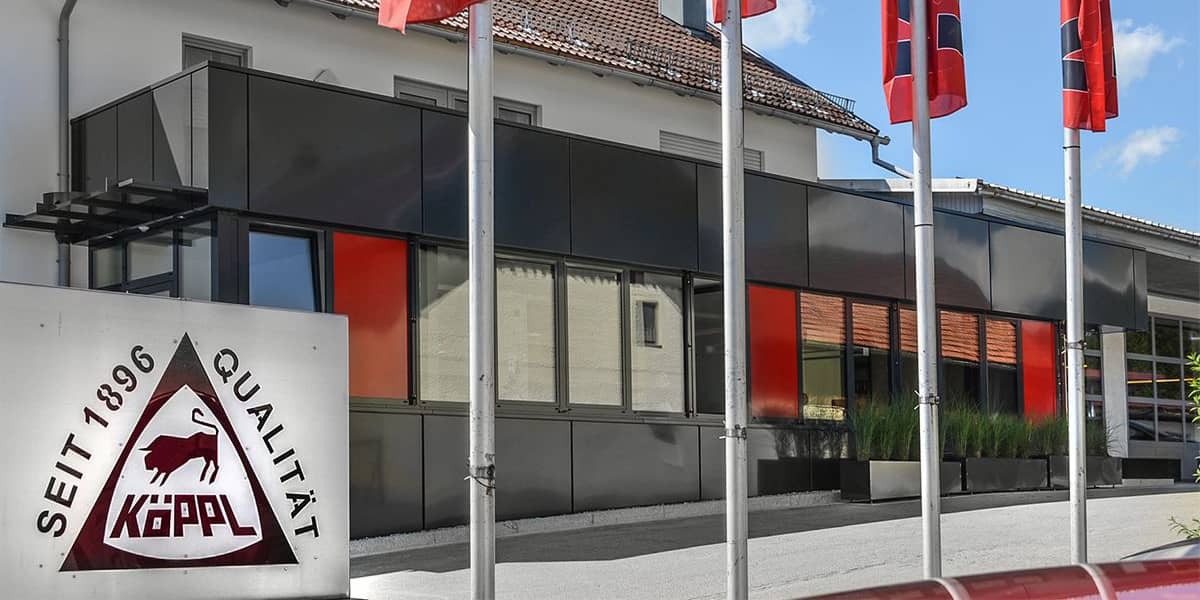 Das Köppl Gebäude von außen
