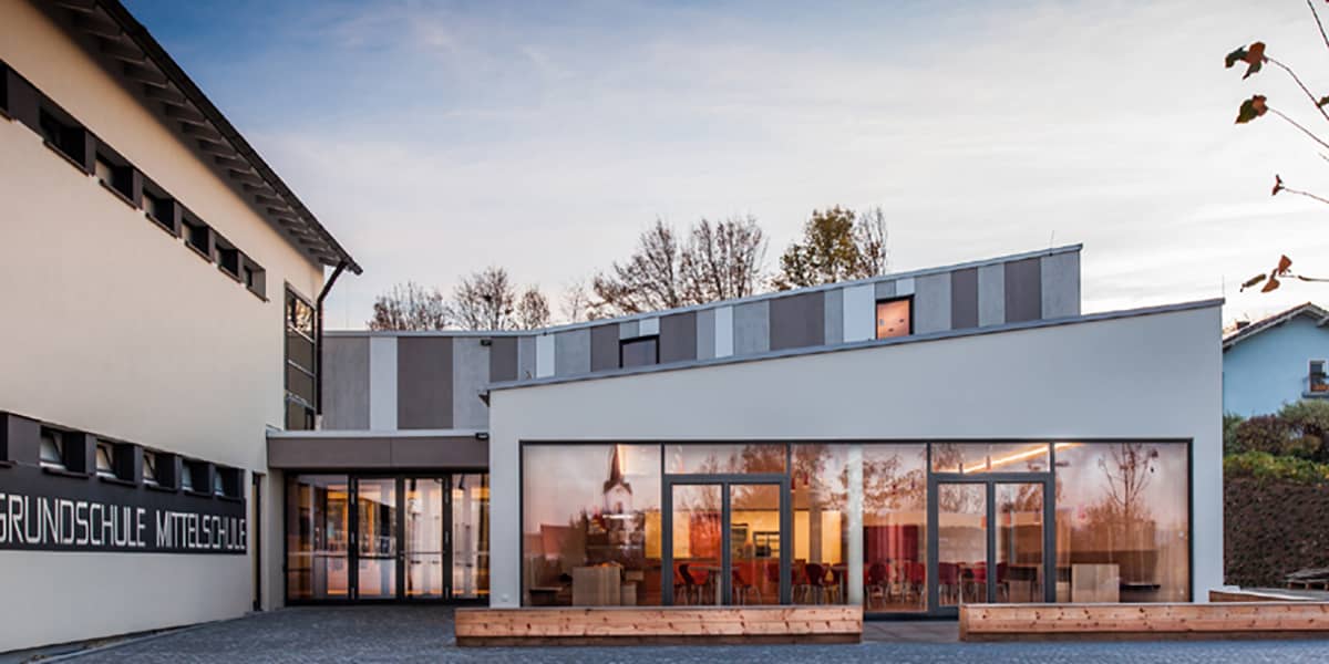 Anbau der Mittelschule in Hutthurm